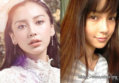 吴莫愁素颜似小S 揭秘女星妆前貌