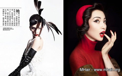 双冰戏里戏外斗艳 另类妆容PK