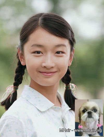 明星与宠物撞发 大比萌