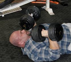 外旋腕平地卧推2